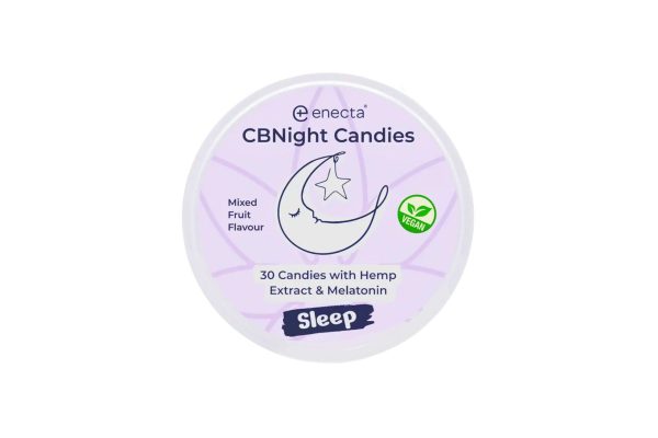 CBNIGHT CANDIES - CARAMELLE ALLA CANAPA E MELATONINA - BONGAE