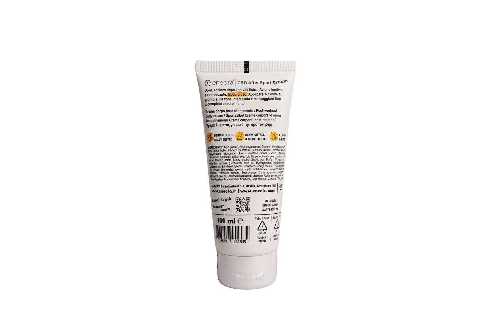 Crema CBD per dolori ossei e muscolari - Bongae