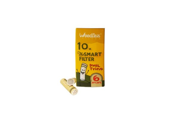 Filtri ai carboni attivi 6mm - confezione da 10 pezzi - bongae