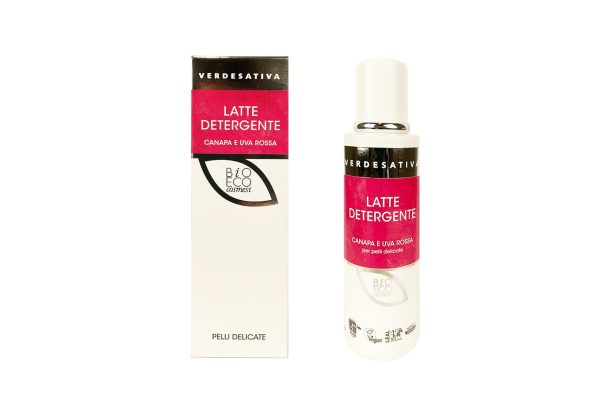 Latte Detergente - Canapa e Uva Rossa - Bongae