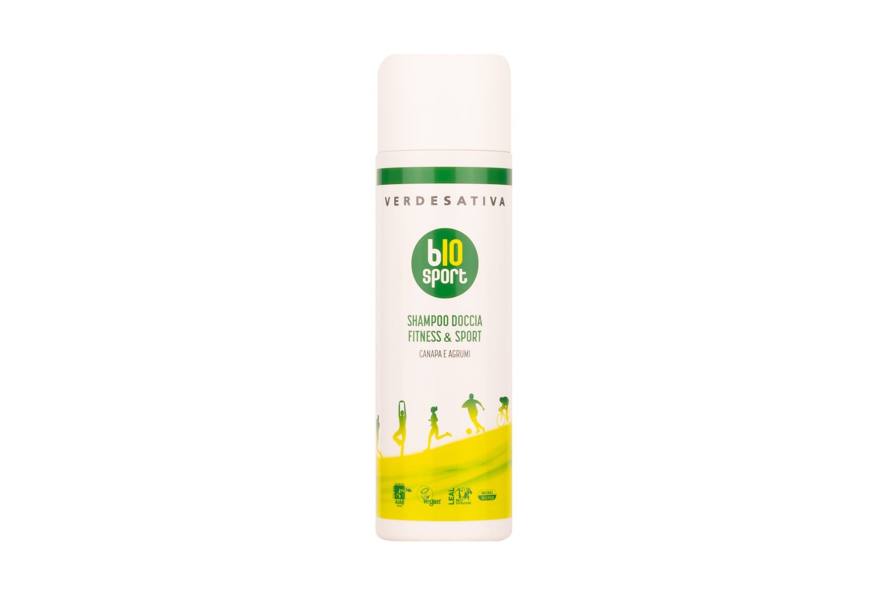 Shampoo Doccia Fitness & Sport- 100% naturale e bio degradabile - Bongae