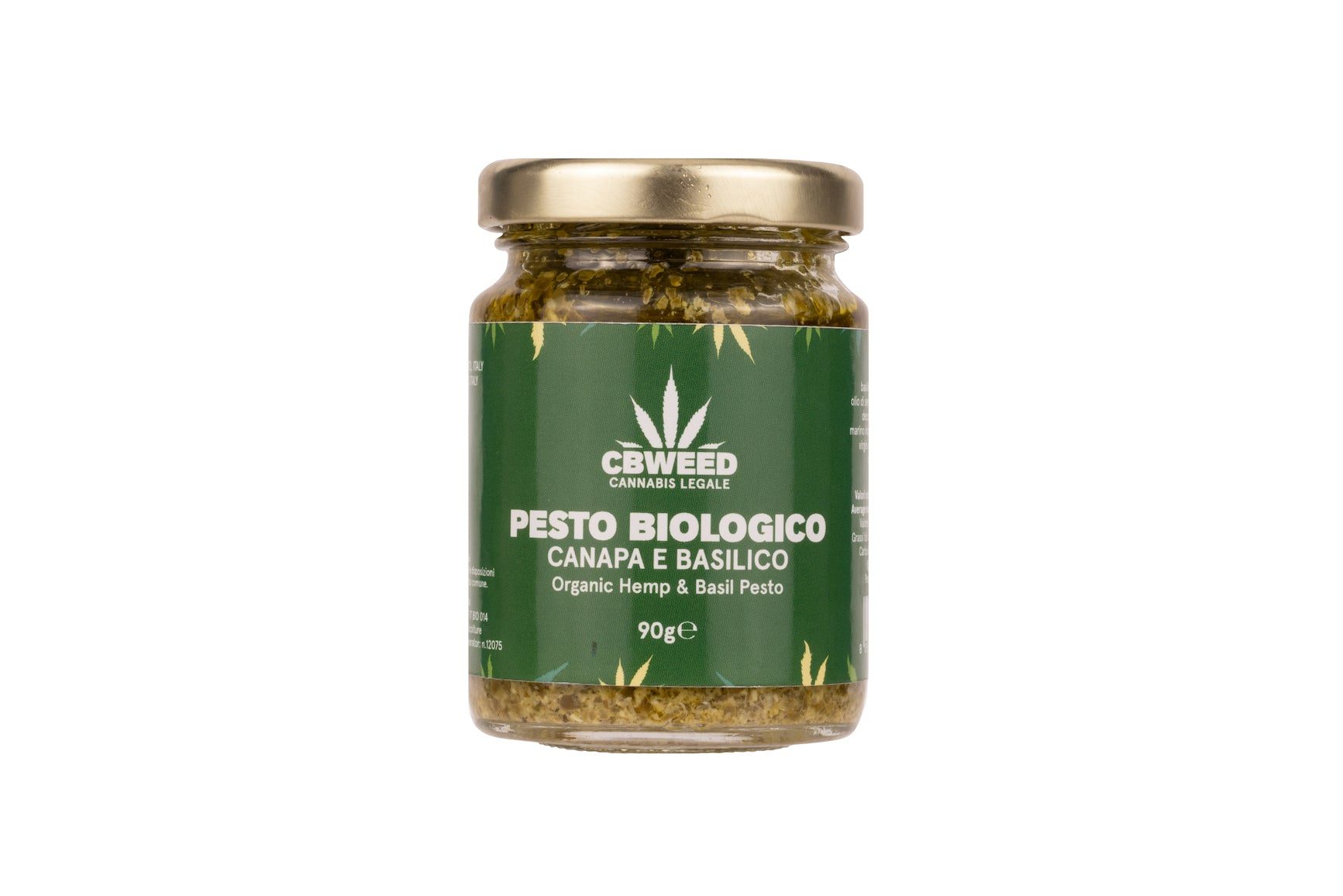 PESTO DI CANAPA E BASILICO - Bongae