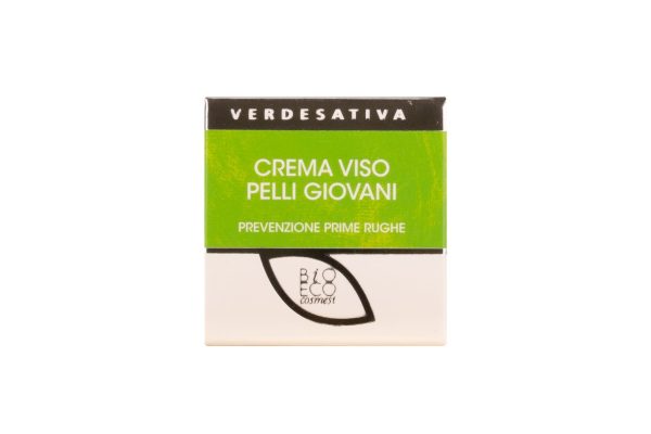 Crema viso Pelli giovani - Bio Attiva 100% naturale - Bongae