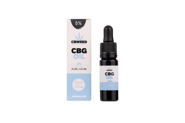 OLIO AL CBG 5% - Cbweed - 10 ml - Bongae