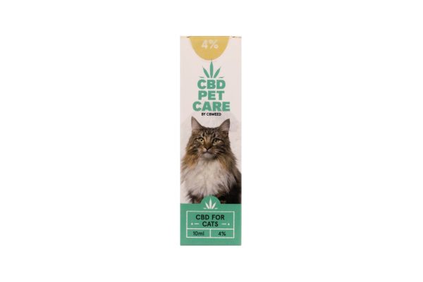 Olio CBD 4 % per Gatti - Cbweed - Bongae