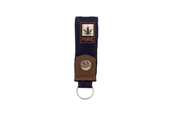 Portachiavi in tessuto di canapa - 100% ecostenibile - Bongae
