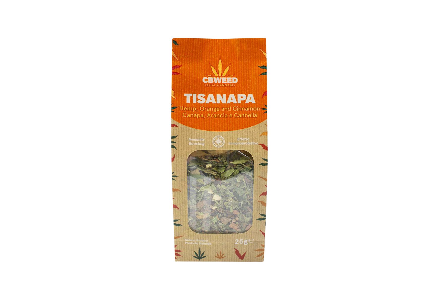 Tisana - canapa, arancia e cannella - Bongae