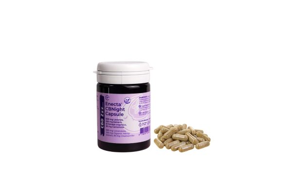 capsule per dormire canapa melatonina e camomilla - Bongae